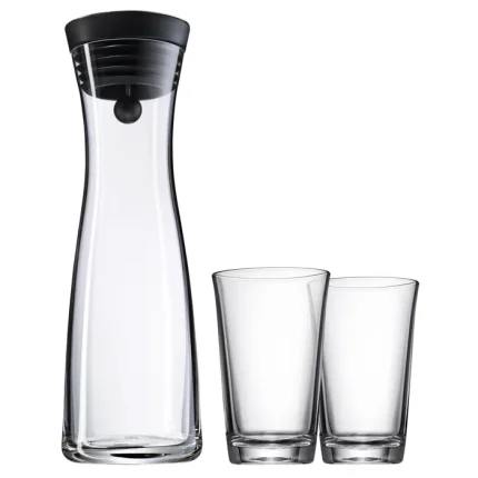 water decanter with glass_1