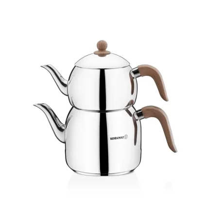 Korkmaz Retro Wooden Teapot Set 2.5 lt A196_1